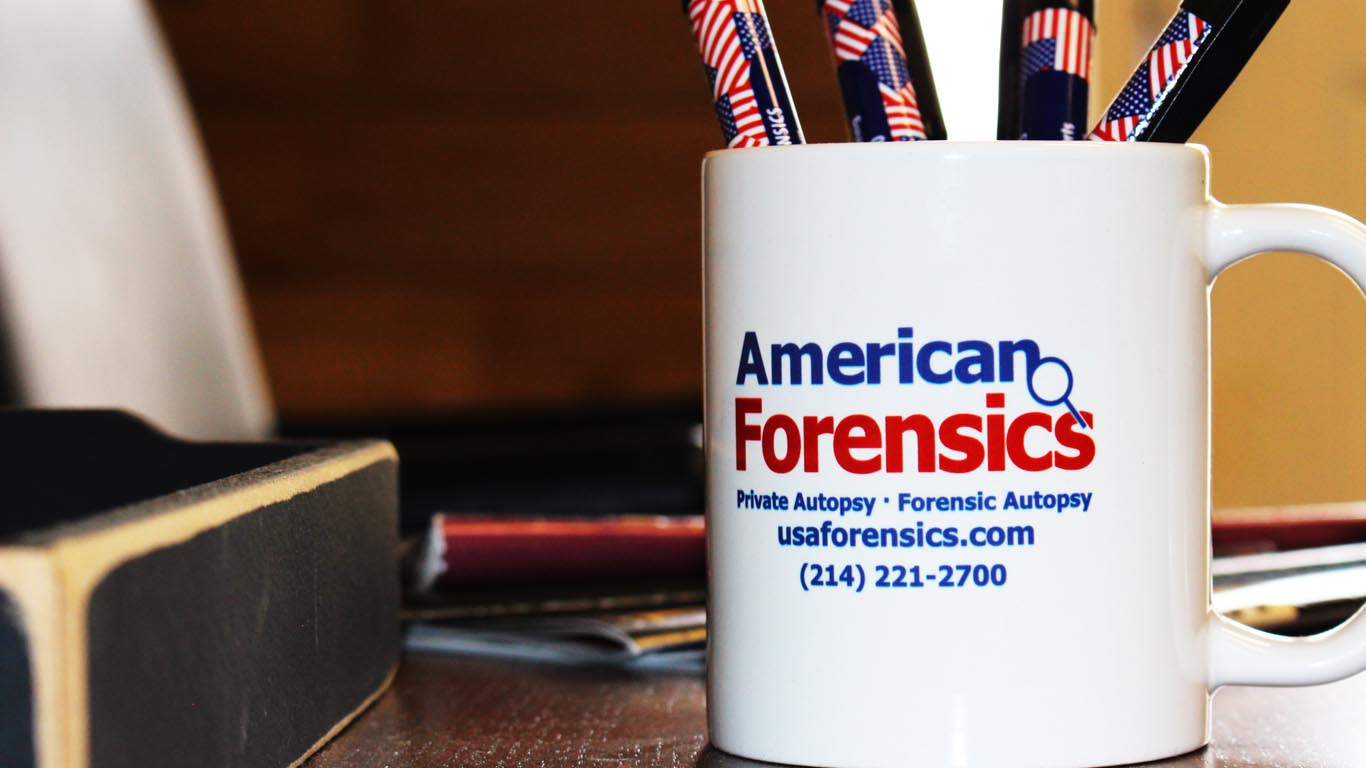 American Forensic Coffee Mug Image