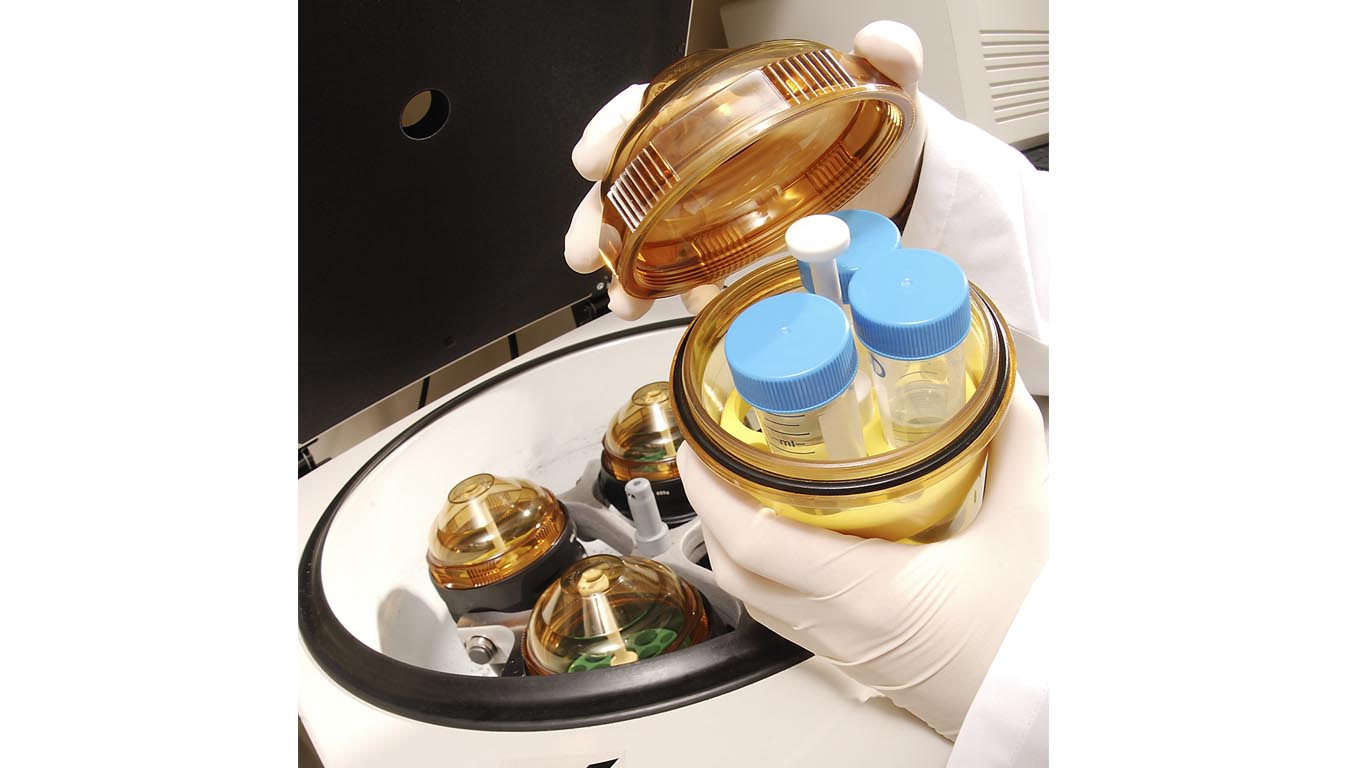 Forensics Lab Jar with Tubes Image